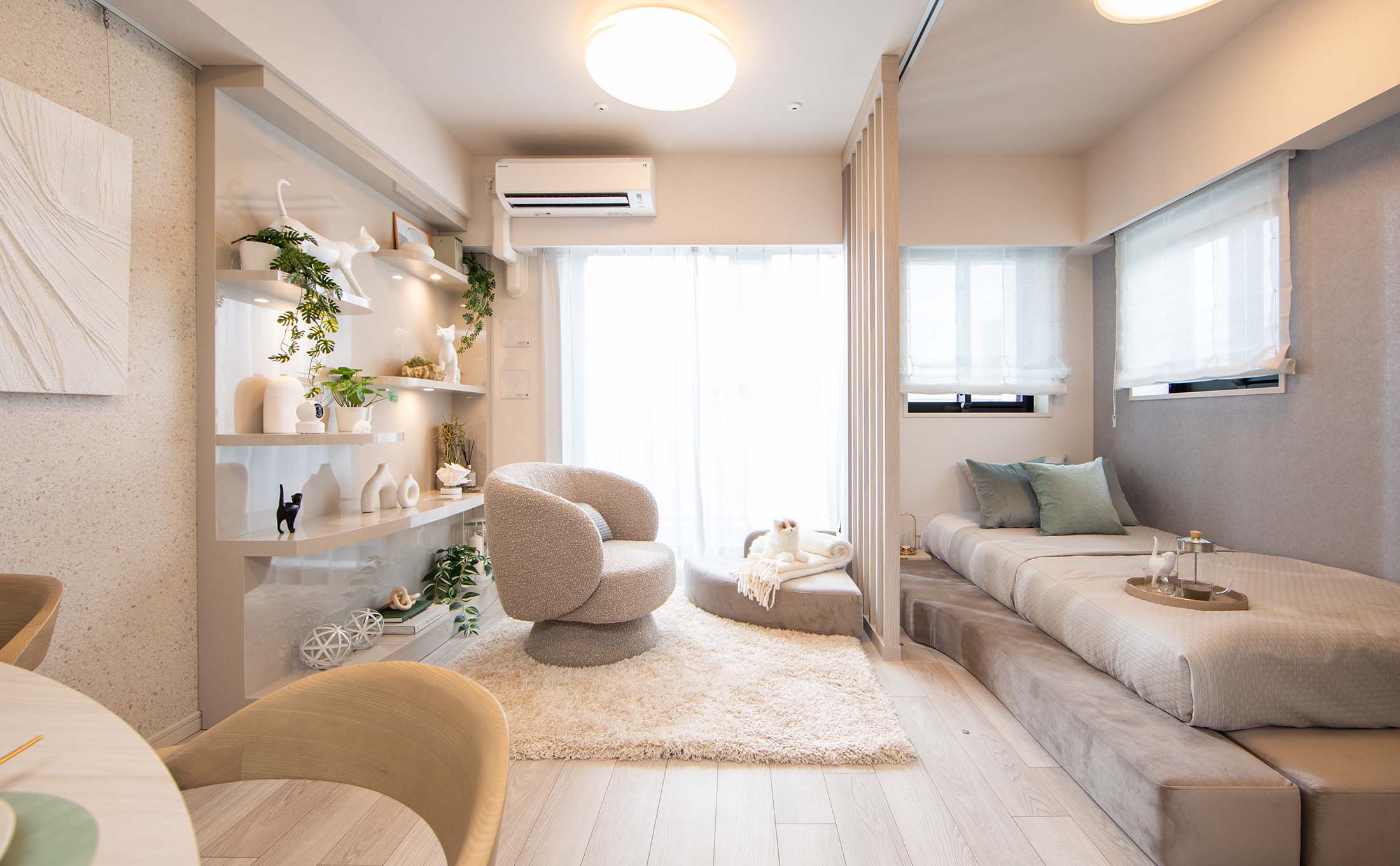 LIVING DINING/BEDROOM（Br type）