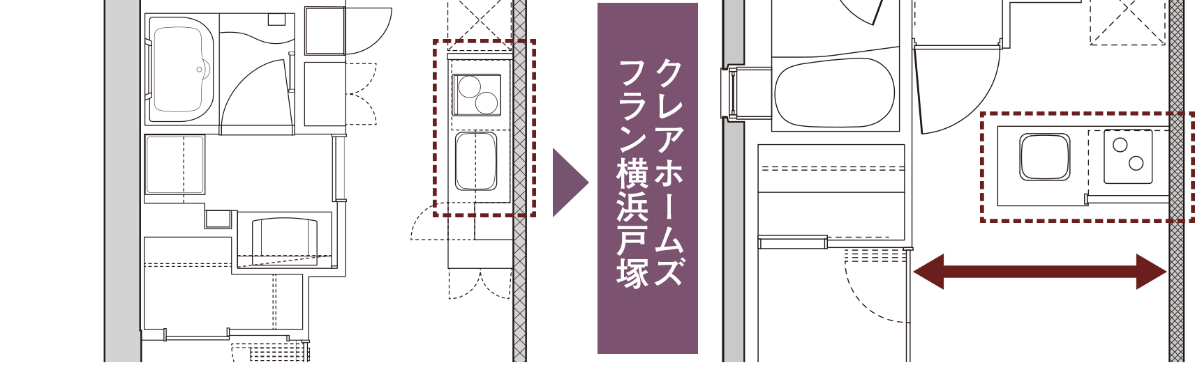 ［従来設計］＞［クレアホームズフラン横浜戸塚］